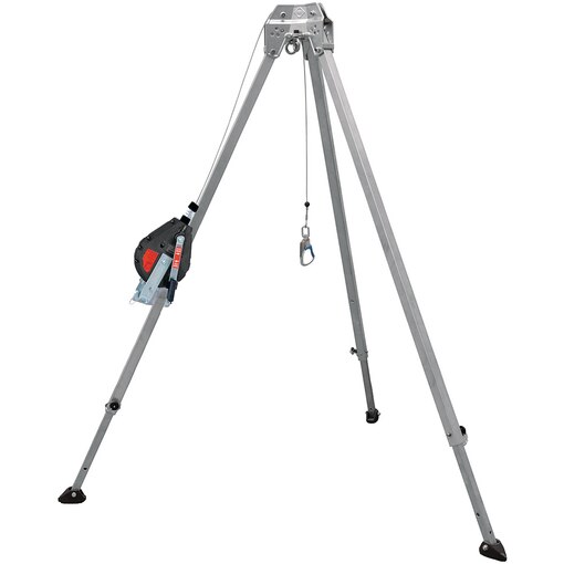 Dreibaum-Set Höhensicherungsgerät + Seilauszug 30m 