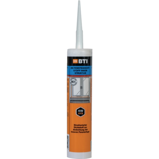 4W-Fensterdichtstoff Innen strukturiert 310 ml, weiß