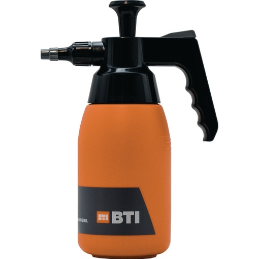 Drucksprüher 1 Liter, orange, lösemittelbeständig, lösungsmittelbeständig