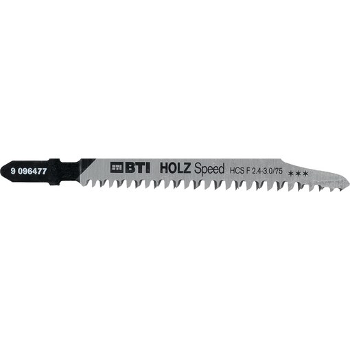 Stichsägeblatt Holz Speed HCS F 2,4 – 3,0 / 75, *** ausgezeichnet