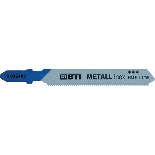Stichsägeblatt Metall Inox HM F 1,1 / 55, *** ausgezeichnet