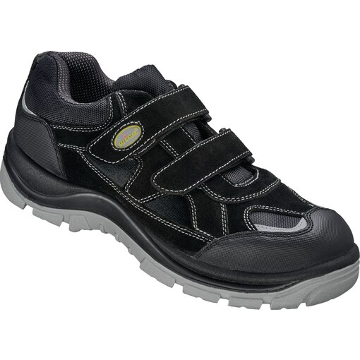 Sandale Maletto S1P, schwarz, Klettverschluss