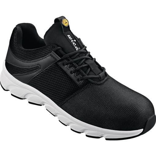Halbschuh Lanzo S1P schwarz, rechts, Außenseite