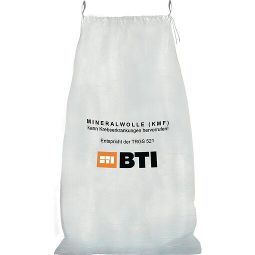KMF-Gewebesack, 700 l, 140 x 220 cm, Kordel, Schlaufe