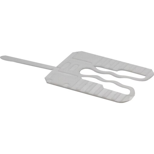 Montagefix 40 x 30 x 1 mm weiß Oberseite