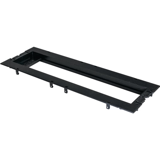 Abdeckplatte für 4x45er Spur, Unterflursystem