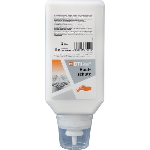 BTI Protect&Care, Protect & Care, Hautschutz 1 Liter Spender
