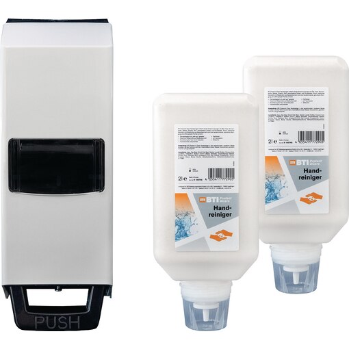Protect & Care Reinigungsset Softflaschenspender, Handreiniger