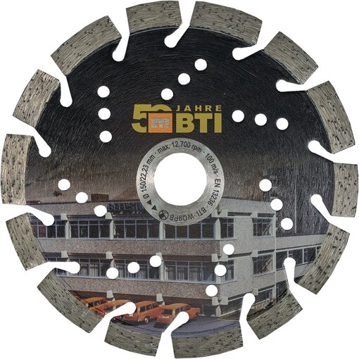 Diamant-Trennscheibe DTS BTI 50 Jahre Ø 150 mm, Trockenschnitt