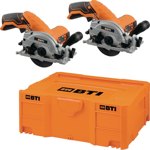 2x Akku-Handkreissäge A-HKS 12 V in der BTI Box 2