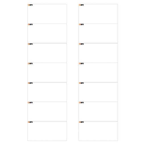 Etiketten für Lagerbox Gr. 1-3, 80 x 40 mm