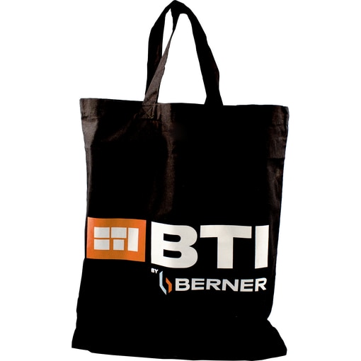 BTI by BERNER Baumwolltasche, Stoffbeutel, Beutel, Stofftasche, Einkaufstasche, Einkausbeutel, Geschenk, Werbung, Streuartikel