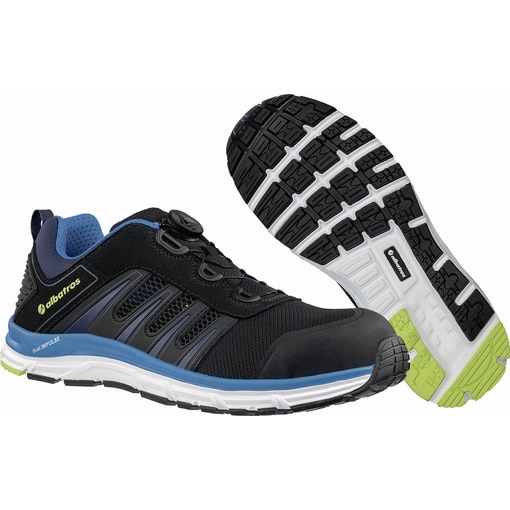 Halbschuh Breeze Quick S1P, schwarz-blau, Paar