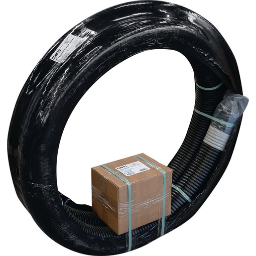Wärmepumpenrohr PE-Xa 2x40 + IR Set, rolle mit Paket Kleinteile
