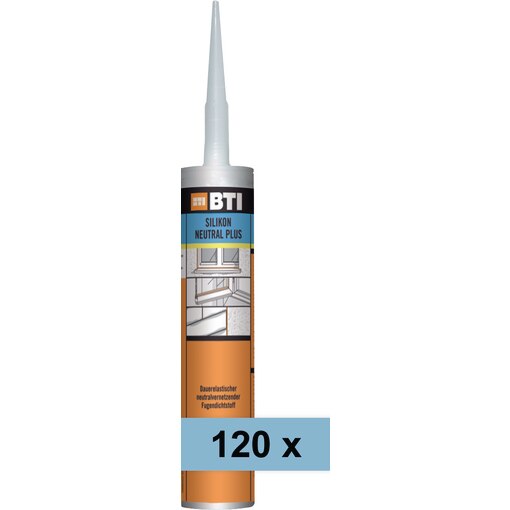 Aktion 120x Silikon Neutral Plus transparent