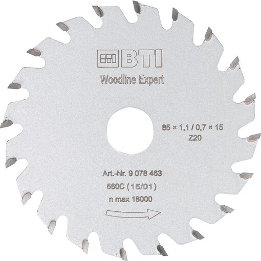 Kreissägeblatt Wood Expert 85 x 15 Z20