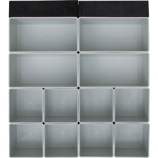 Kleinteileboxen Schubladen-Box, Kleinteileboxen für Schubladenbox, BTI Box 2 Schublade Kleinteileboxen