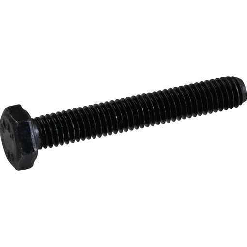 Sechskantschraube DIN 933 mit Gewinde bis Kopf, Stahl 8.8 blank