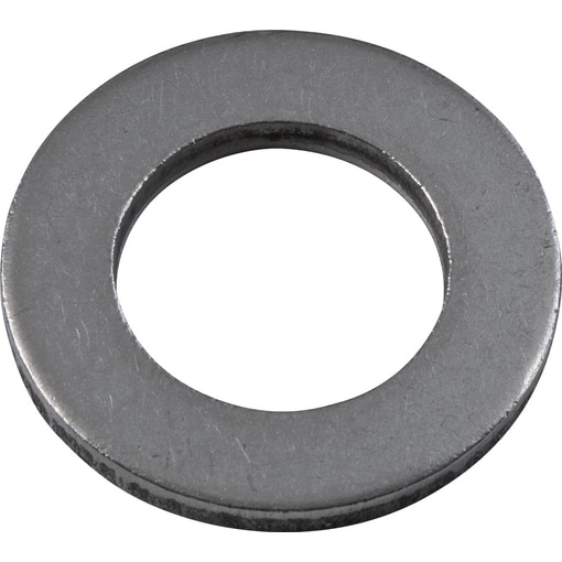 U-Scheibe DIN 125, Form A, Stahl 140 HV, blank, M2 – M20