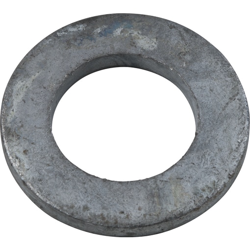 U-Scheibe DIN 125, Form A, Stahl 140 HV, feuerverzinkt, M6 – M30