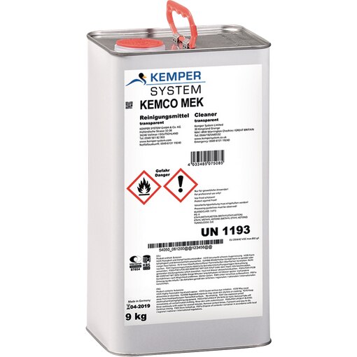 Kempertec MEK Reiniger, 1K-PUR Flüssigkunststoff
