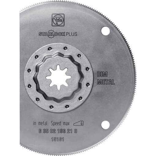 Starlock plus Segmentsägeblatt Metal