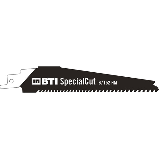 Reciprosägeblatt, Säbelsägeblatt, Reciprosägeblätter, Säbelsägeblätter, HM, Hartmetall, SpecialCut 6 / 152