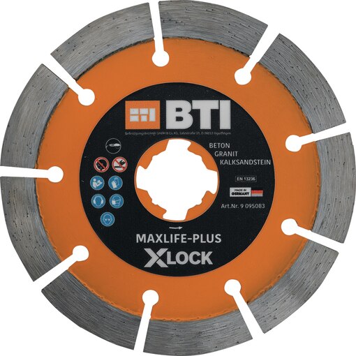 Diamant-Trennscheibe DTS MaxLife Plus 125 mm X-LOCK Beton Granit Kalksandstein