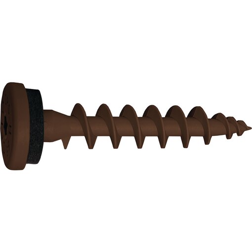 Isolierplattenschraube IPS-H55 Holzfaserdämmplatten sepiabraun