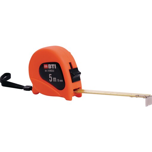 Massband 1K ohne Magnet mit gummiertem Gehäuse 3 m, 5 m, 8 m
