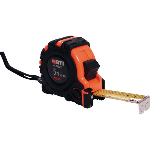 Massband Multi 2K magnetisch 5m Taschenbandmaß mit Gehäuse aus Kunststoff