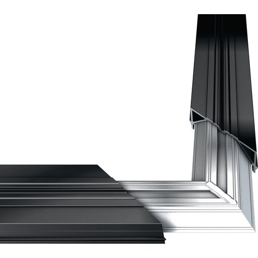 Eckverbinder für Alu-Unterkonstruktion 2er-Set, Terrassenlager, Terrasse, 4T, 4 T, Terrassensystem