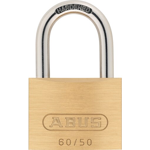 Vorhängeschloss ABUS Messing 60/50, gleichschließend