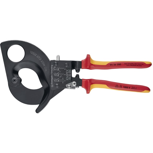Ratschen-Kabelschneider VDE, Kabelschneider Knipex