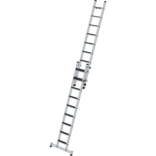 Stufen-Schiebeleiter 18, Günzburger Steigtechnik, Leiter, Leitern, Anlegeleiter