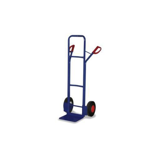 Kistenkarre,Tragl. 250kg,Vollgummi-Bereifung,Schaufel BxT 320x250mm,Stahl
