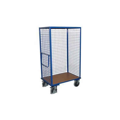 Schrankwagen,Tragl. 500kg,1 Etage(n),Ladefl. LxB 1245x785mm,Holzplatte