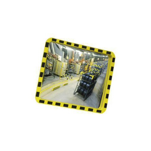 Industriespiegel, HxB 600x800mm, max. Sichtweite 10m, Spiegel Acrylglas