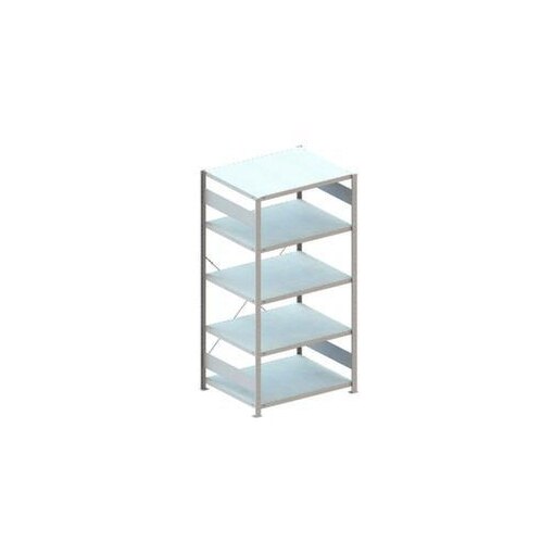 Systemregal, Grundfeld, CLIP, HxBxT 2000x1356x836mm, Fachl. 230kg