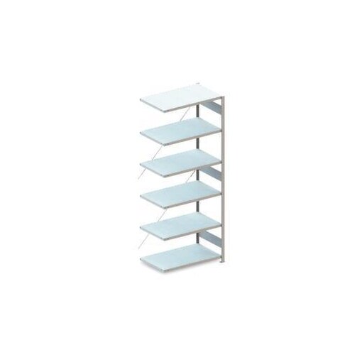 Systemregal, Anbaufeld, CLIP, HxBxT 2500x1006x636mm, Fachl. 230kg