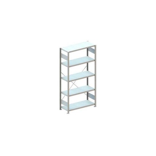 Systemregal, Grundfeld, CLIP, HxBxT 2000x1056x436mm, Fachl. 330kg