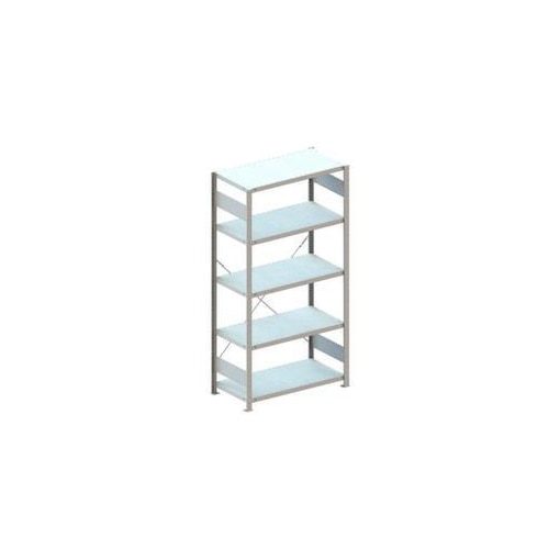Systemregal, Grundfeld, CLIP, HxBxT 2000x1356x536mm, Fachl. 230kg