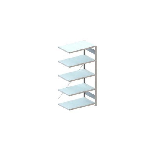 Systemregal, Anbaufeld, CLIP, HxBxT 2000x1306x636mm, Fachl. 230kg