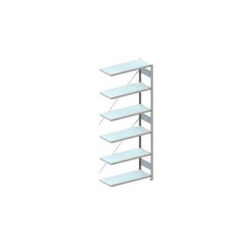 Systemregal, Anbaufeld, CLIP, HxBxT 2500x1006x436mm, Fachl. 230kg