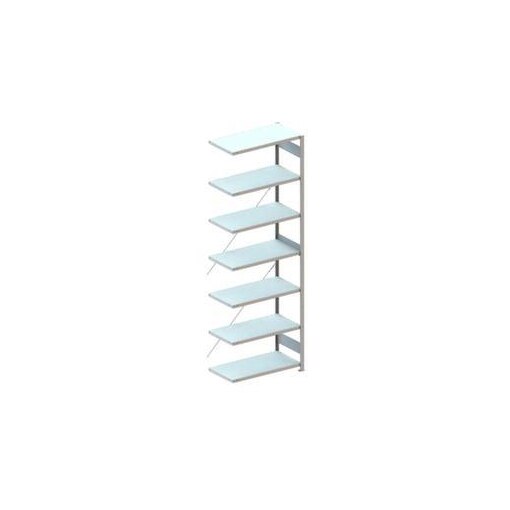 Systemregal, Anbaufeld, CLIP, HxBxT 3000x1006x536mm, Fachl. 230kg