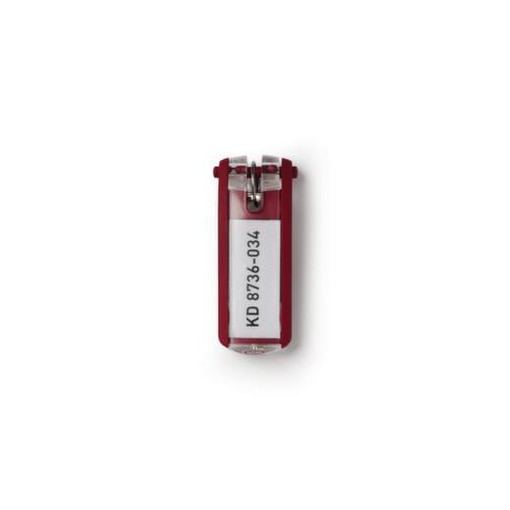 Schlüsselanhänger, f. Schlüsselkassette, rot