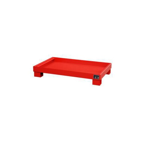 Auffangwanne, f. 6x60l Fass, Auffangvol. 74l, HxBxT 195x1300x800mm