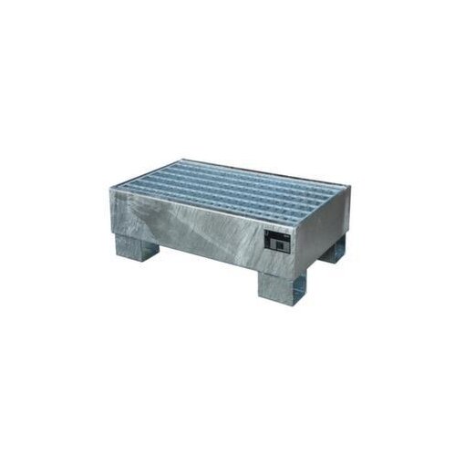 Auffangwanne, f. 2x60l Fass, Auffangvol. 61l, HxBxT 295x800x510mm