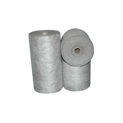 Microfaser-Sorbents, Rolle, LxB 50mx800mm, Aufnahmekapazität 248l/VE, PP