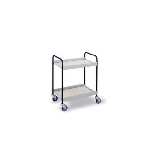 Allzweckwagen, Tragl. 40kg, 2 Etage(n), Ladefl. LxB 625x390mm, RAL9005